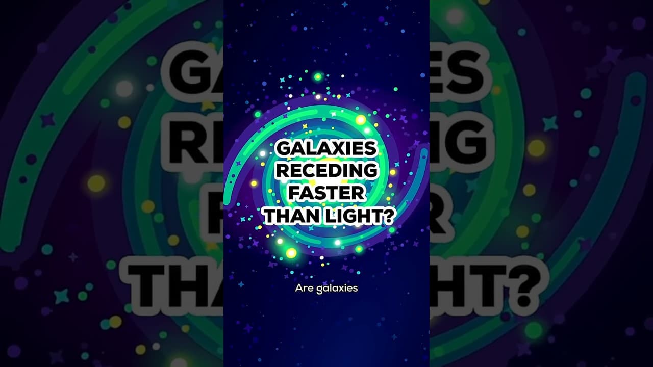 Some Galaxies Move Faster Than the Speed of Light