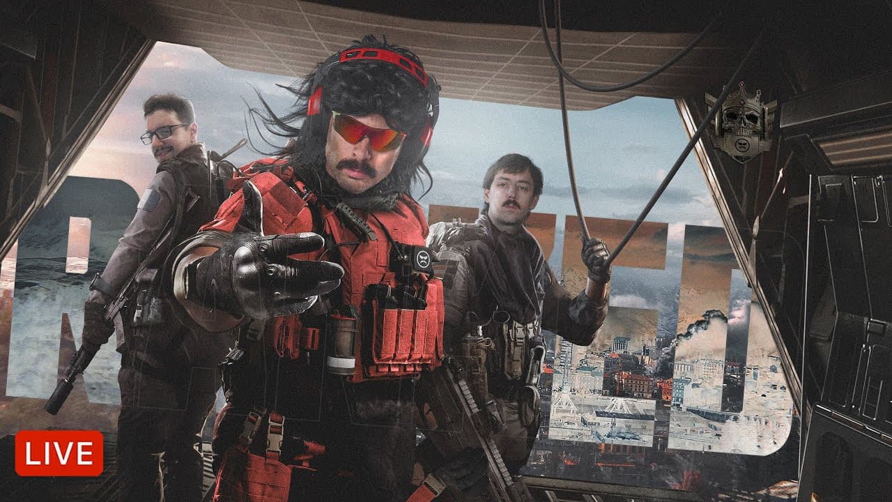 DR DISRESPECT - WARZONE - COMPETITIVE RANKED GAMES