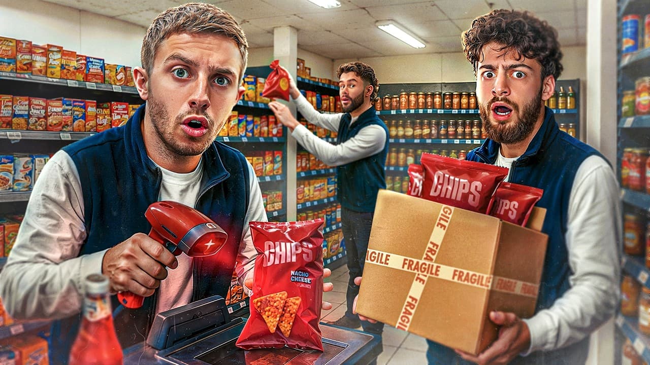 SuperMarket Simulator IRL (ft. Byilhan et Lebouseuh)