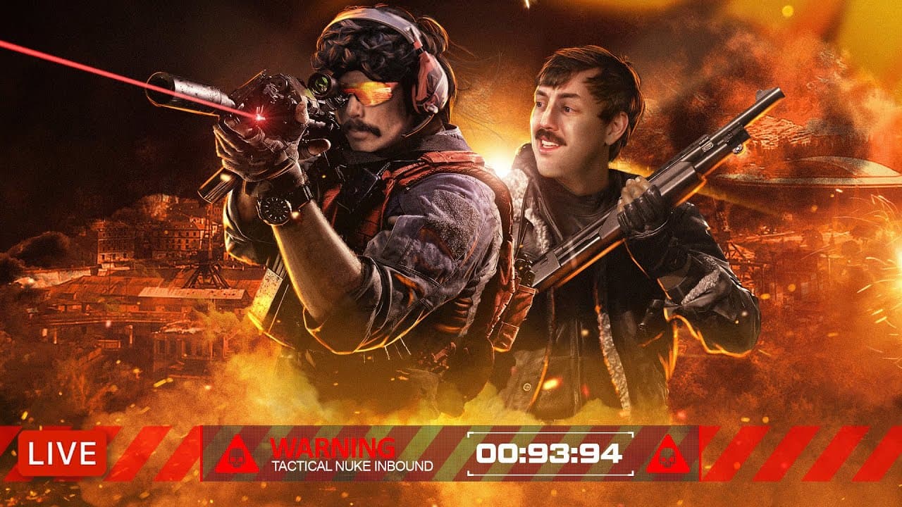 DR DISRESPECT - WARZONE NUKE IS BACK? - SHOTTY BOYS®