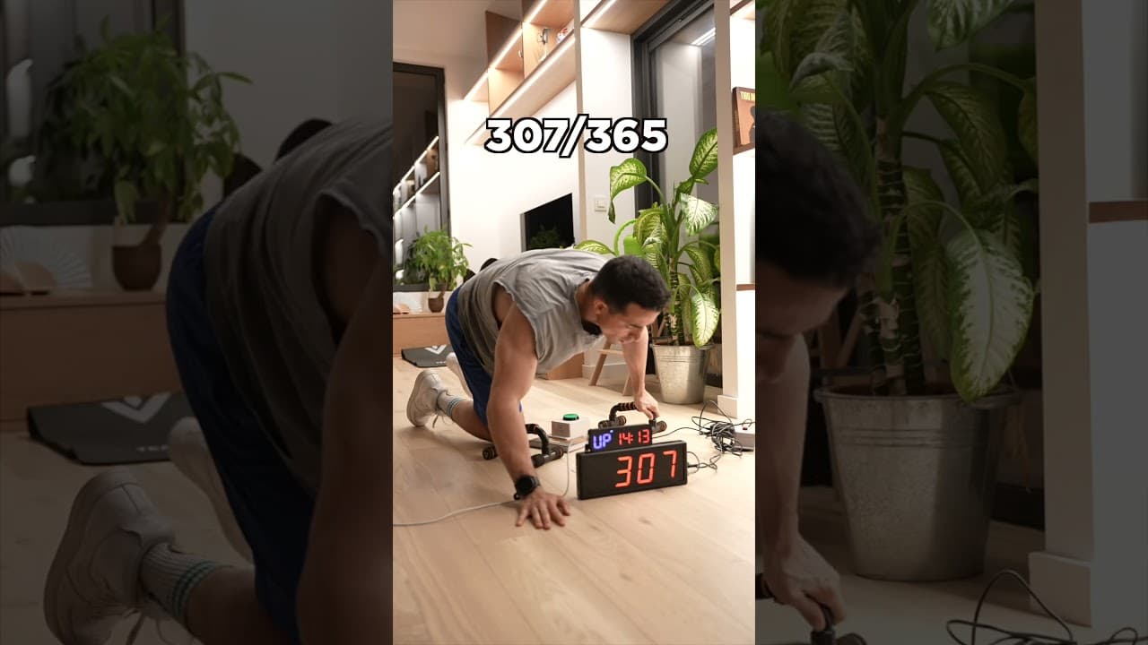 Day 307/365 one more push-up everyday for a whole year !! 🔥