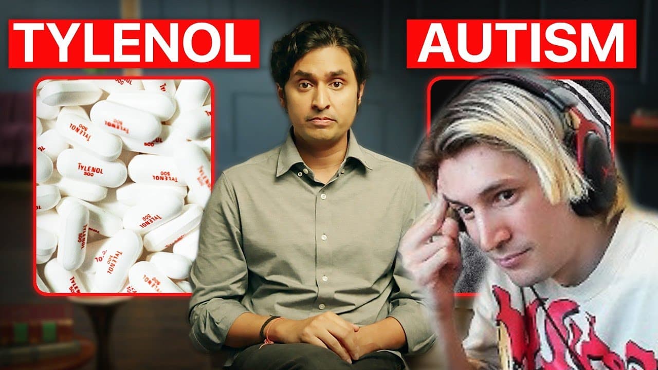 Dr.K Explains Tylenol and Autism | xQc Reacts