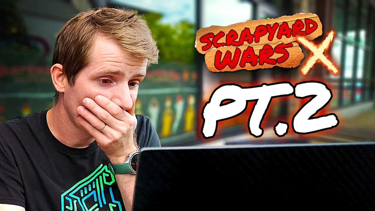 I almost got Scammed TWICE! - Scrapyard Wars X Home Theater Edition - Part 2