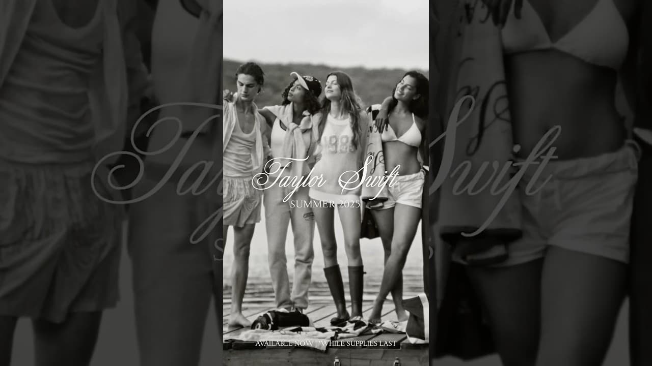 The #TSSummer2025 collection. Available at store.taylorswift.com while supplies last! ☀️