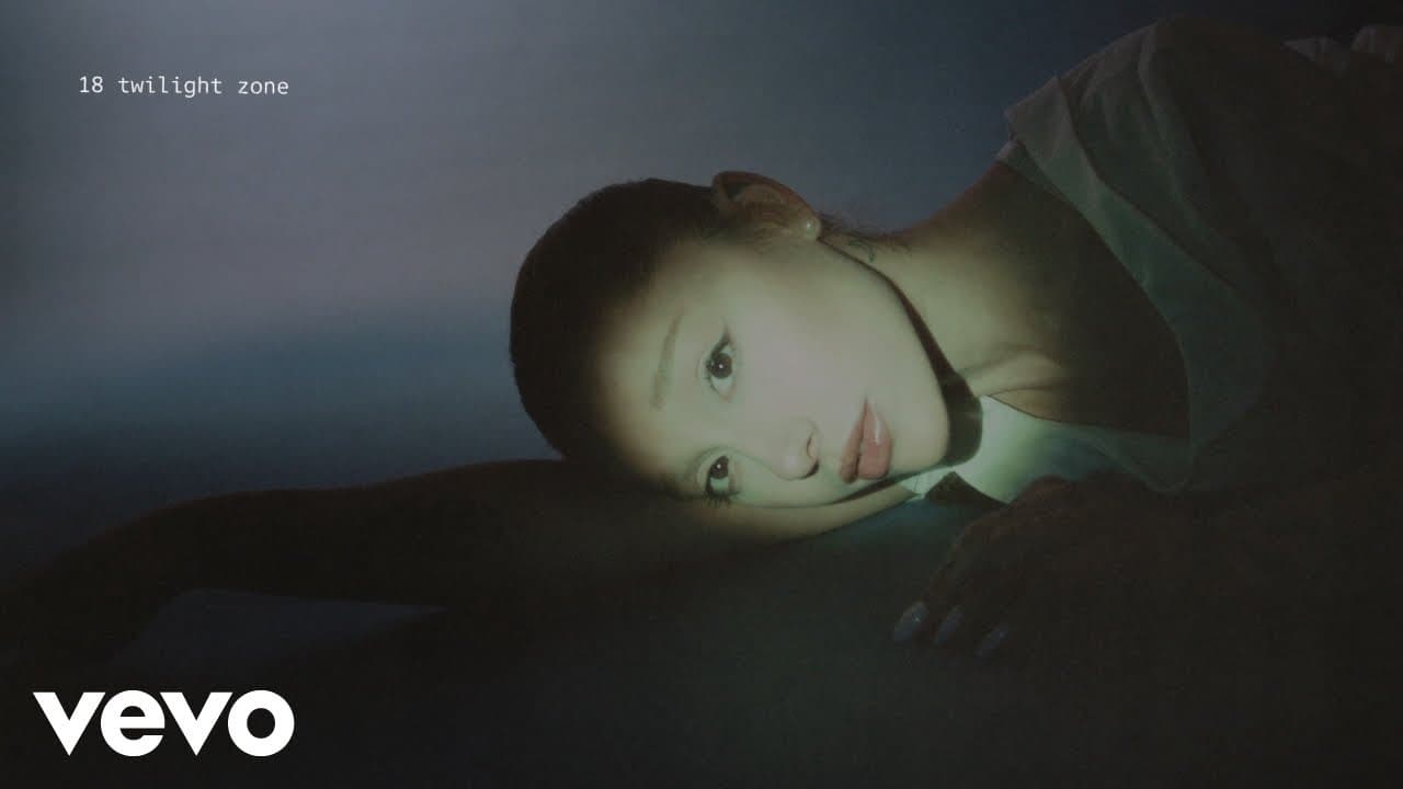 Ariana Grande - twilight zone (lyric visualizer)