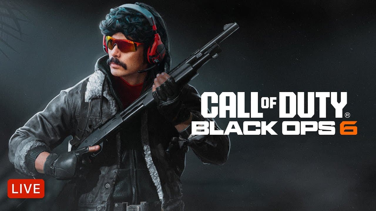 🔴LIVE - DR DISRESPECT - BLACK OPS 6 INTO WARZONE SOLOS