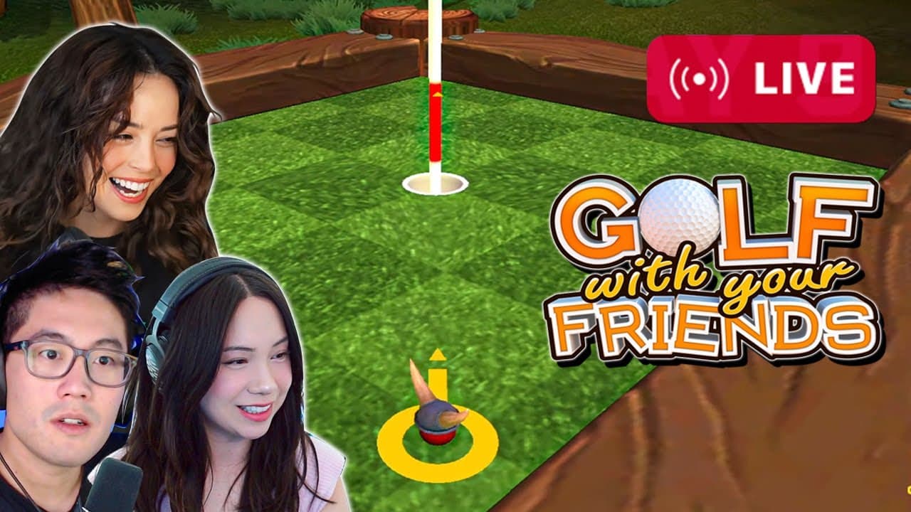 🔴LIVE! GOLF WITH YOUR FRIENDS THEN valo! (multi-streaming on twitch)