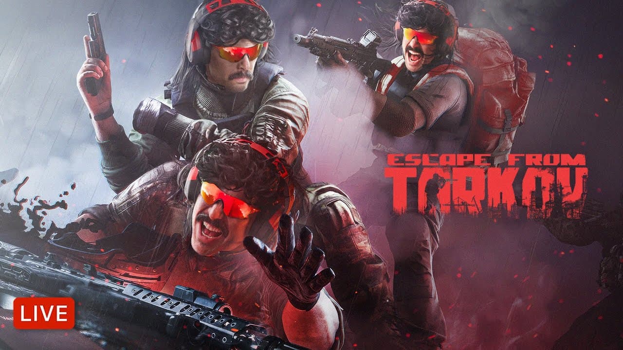 DR DISRESPECT vs TARKOV - NEW HARDCORE WIPE