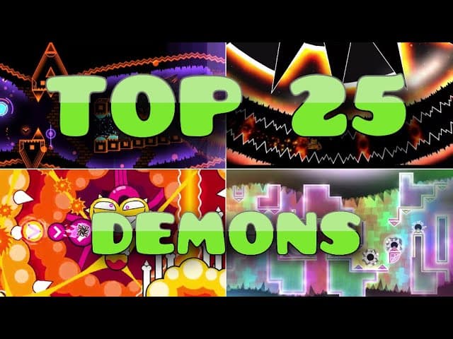 Top 25 Demons of 2019 - Geometry Dash