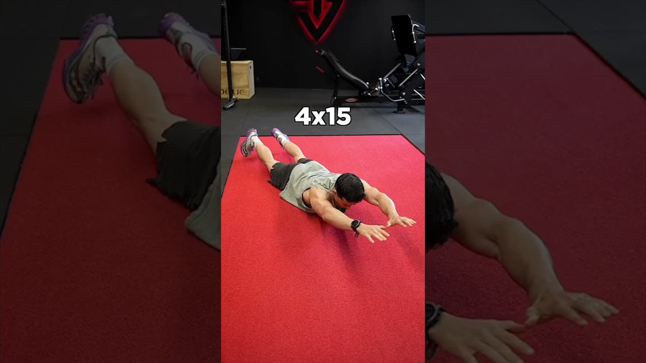 4 best exercises to correct and improve your posture !! ✅