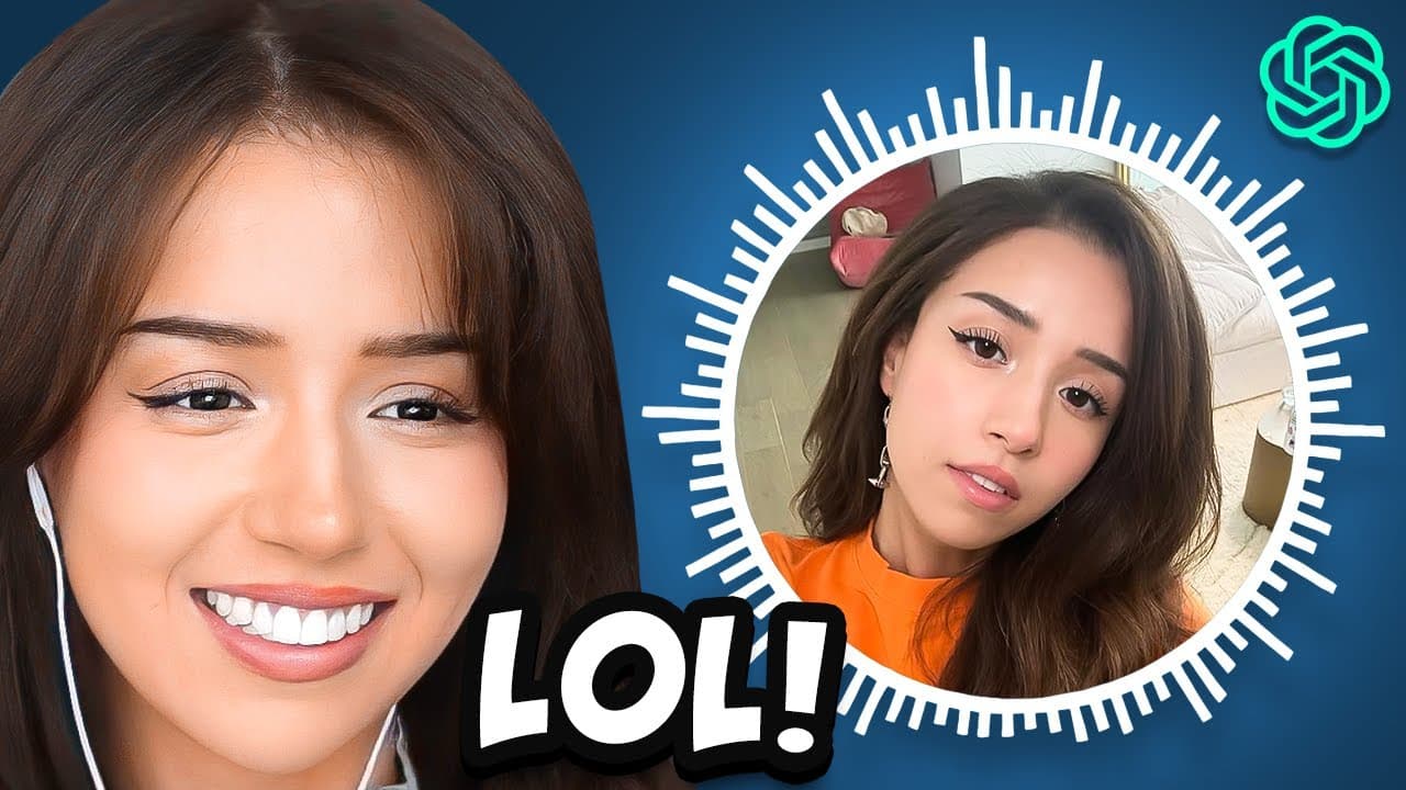 Pokimane Meets AI Pokimane..