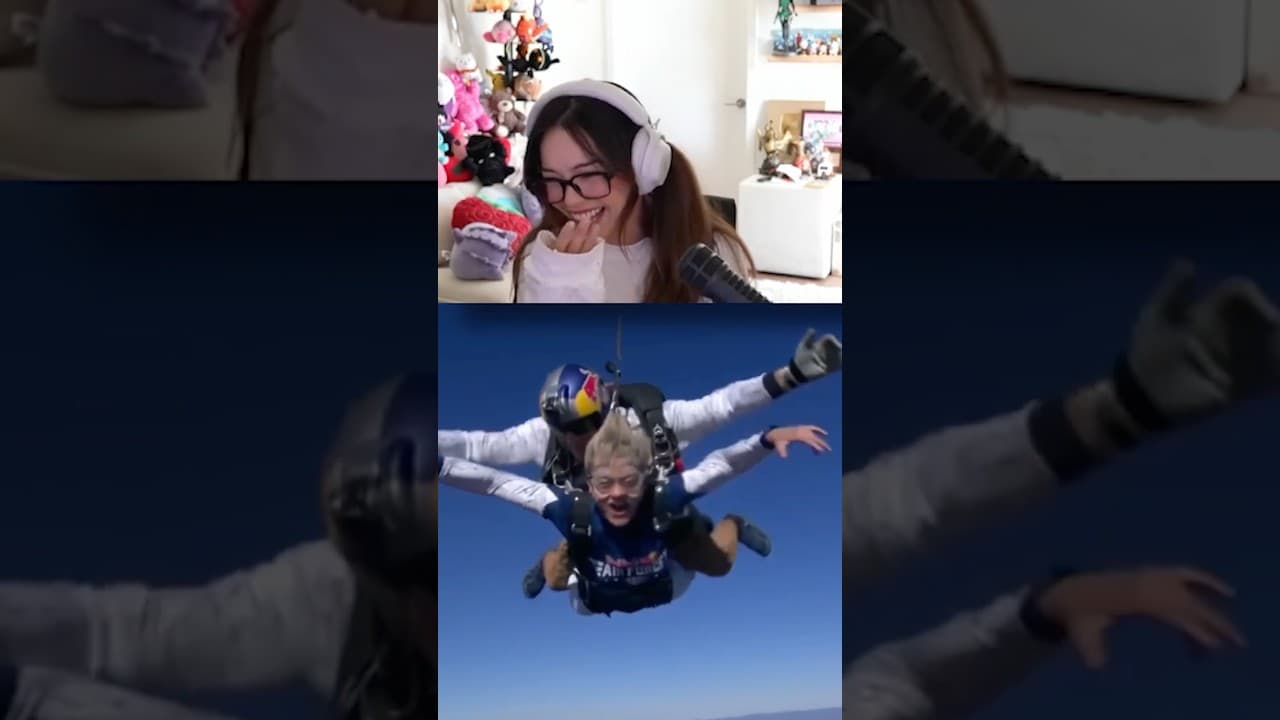 Jason Skydiving Into Twitchcon 😱