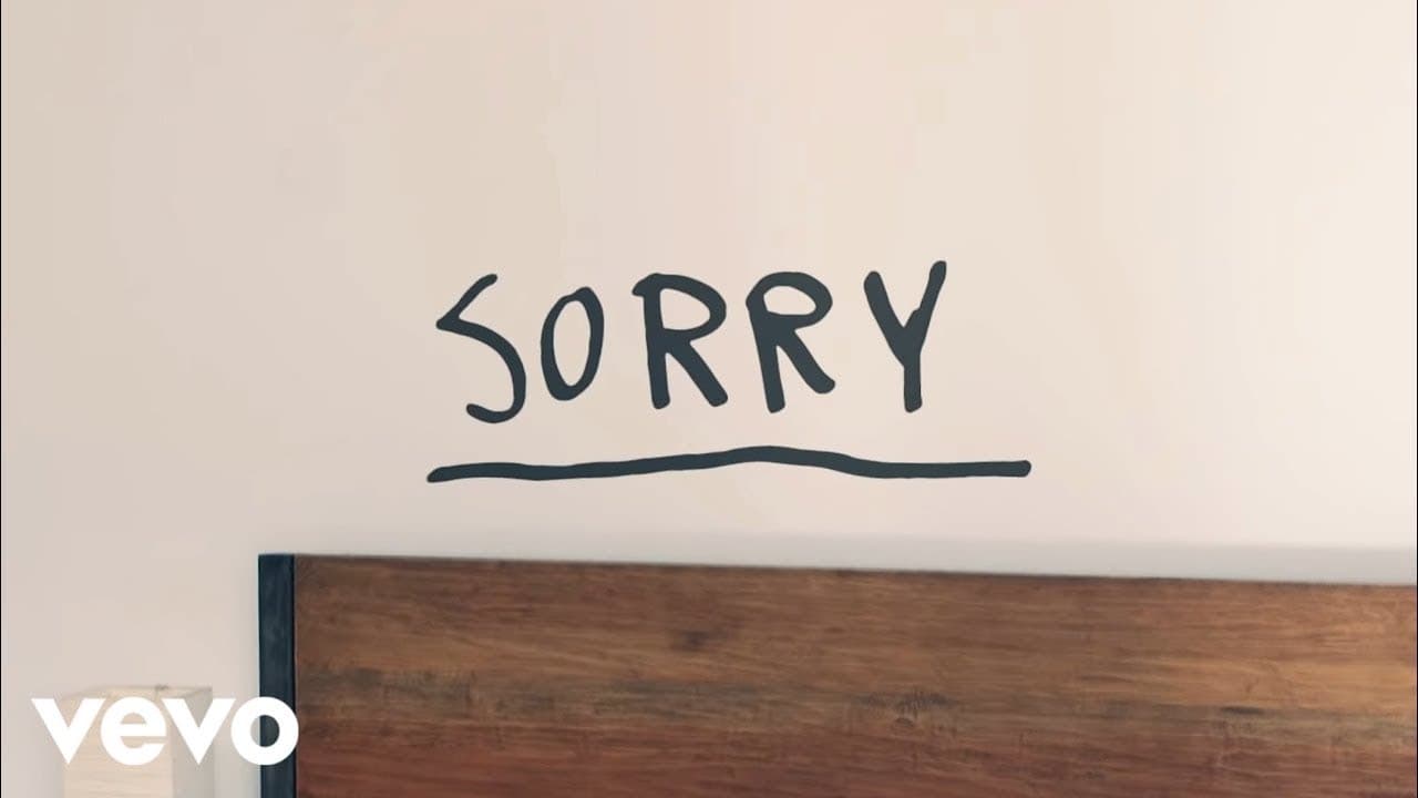 Justin Bieber - Sorry (Lyric Video)