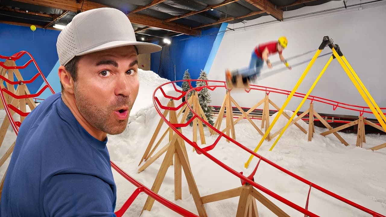 I Built a Roller Coaster In My Lab