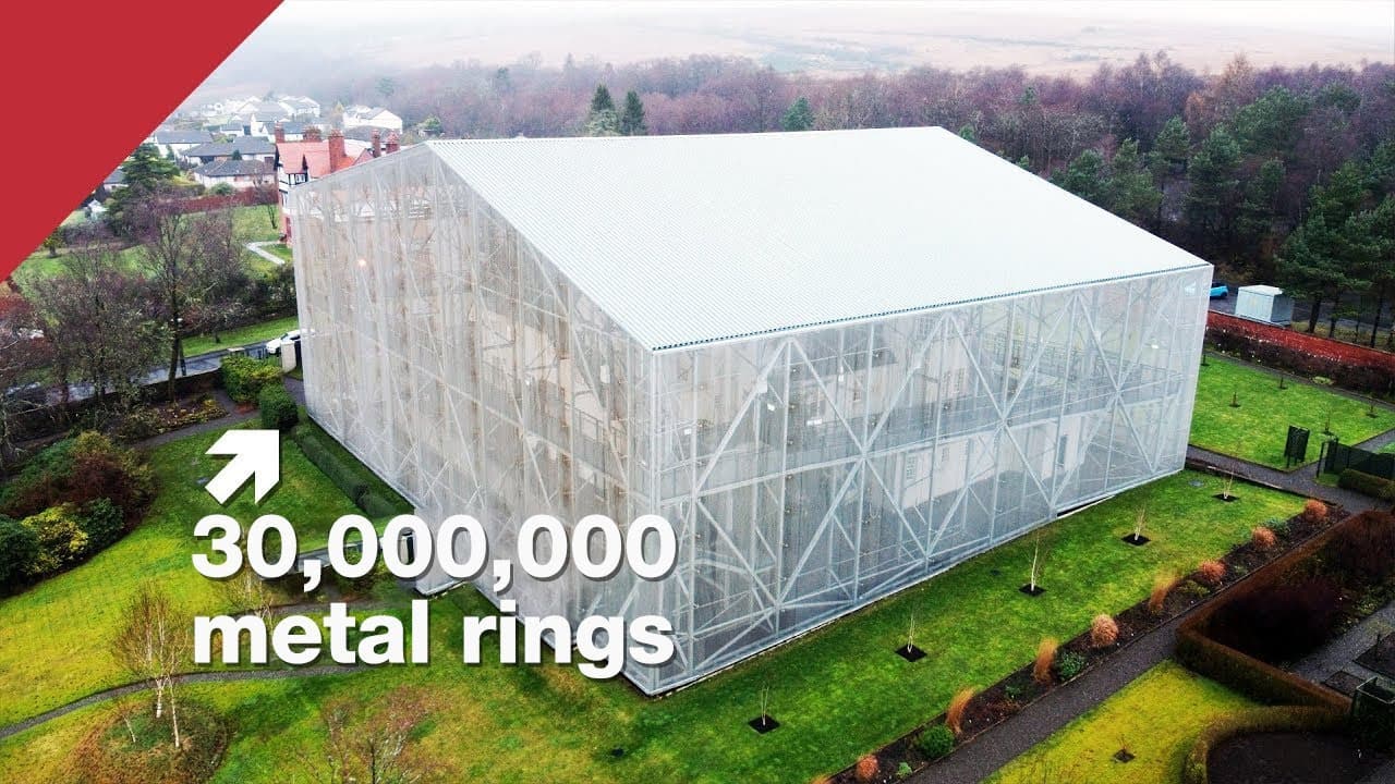 The giant chainmail box that stops a house dissolving