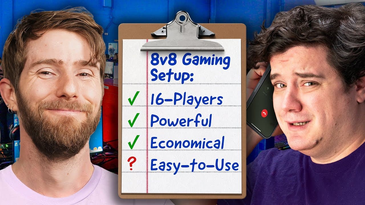 The ULTIMATE 16-Player Gaming Setup is COMPLETE!