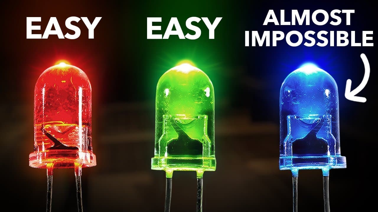 Why It Was Almost Impossible to Make the Blue LED