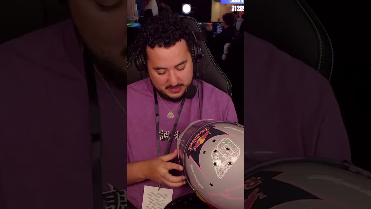 Reveal du casque secret du GP2 !