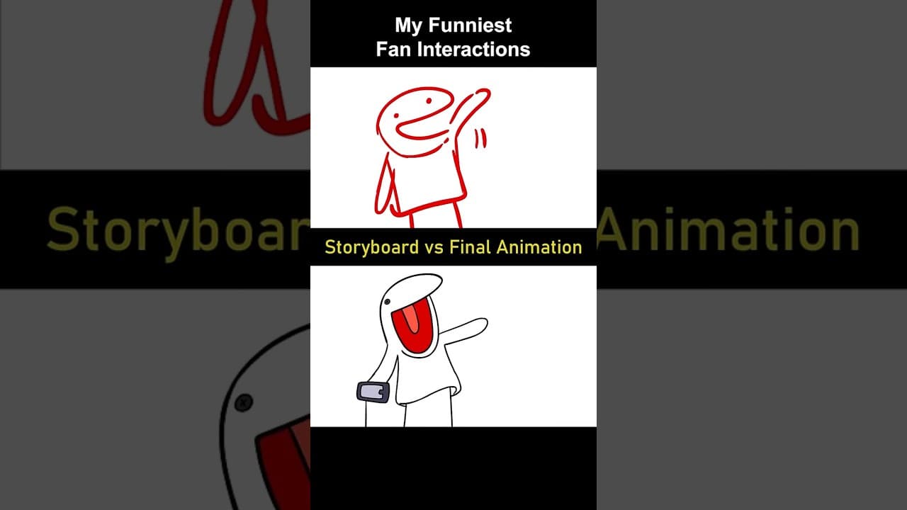 Storyboard vs Animation: My Funniest Fan Interactions (shot 3)