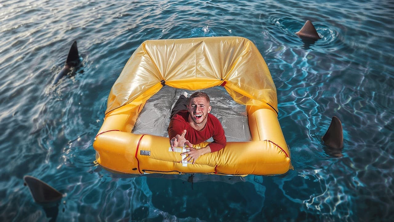 SURVIVRE 3 Jours SEUL en MER !