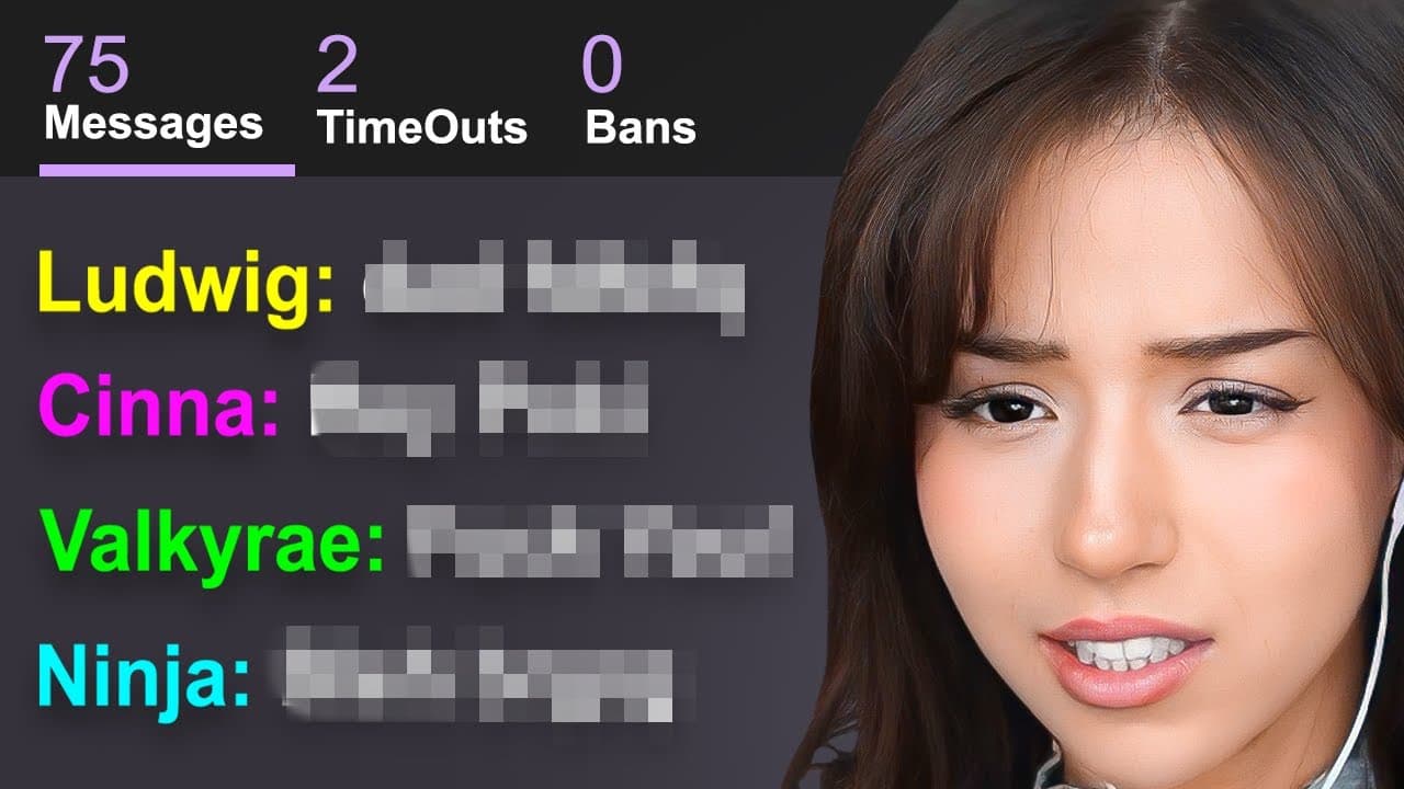 Pokimane Exposes Streamer's Chat Logs..
