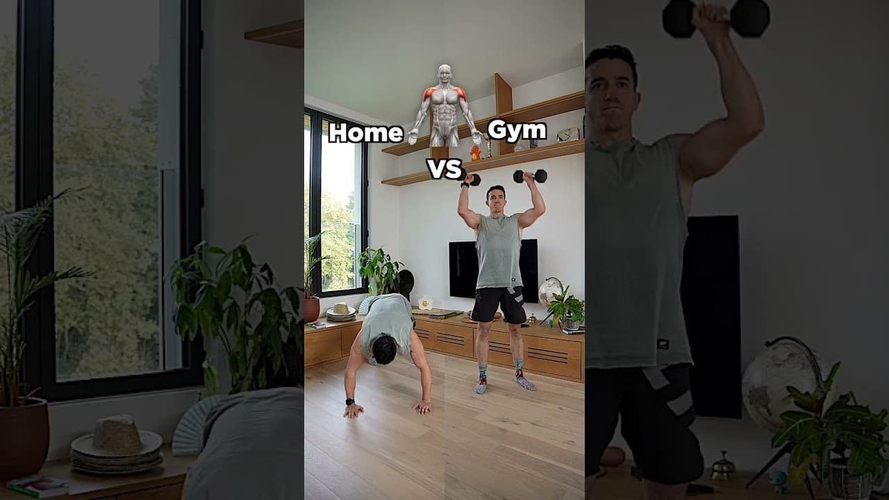 Home VS Gym !! 😱