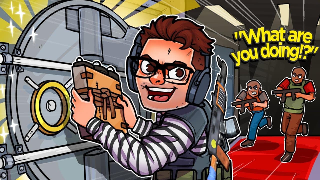 I Attempted The HARDEST Bank Heist in Rust