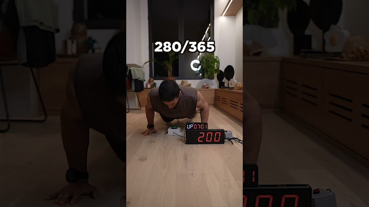 Day 280/365 One more push-up everyday for a whole year !! 🔥