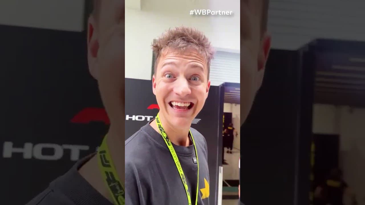 #WBPartner Caught the race and an early look into the new F1 Movie with Brad Pitt! @WarnerBros