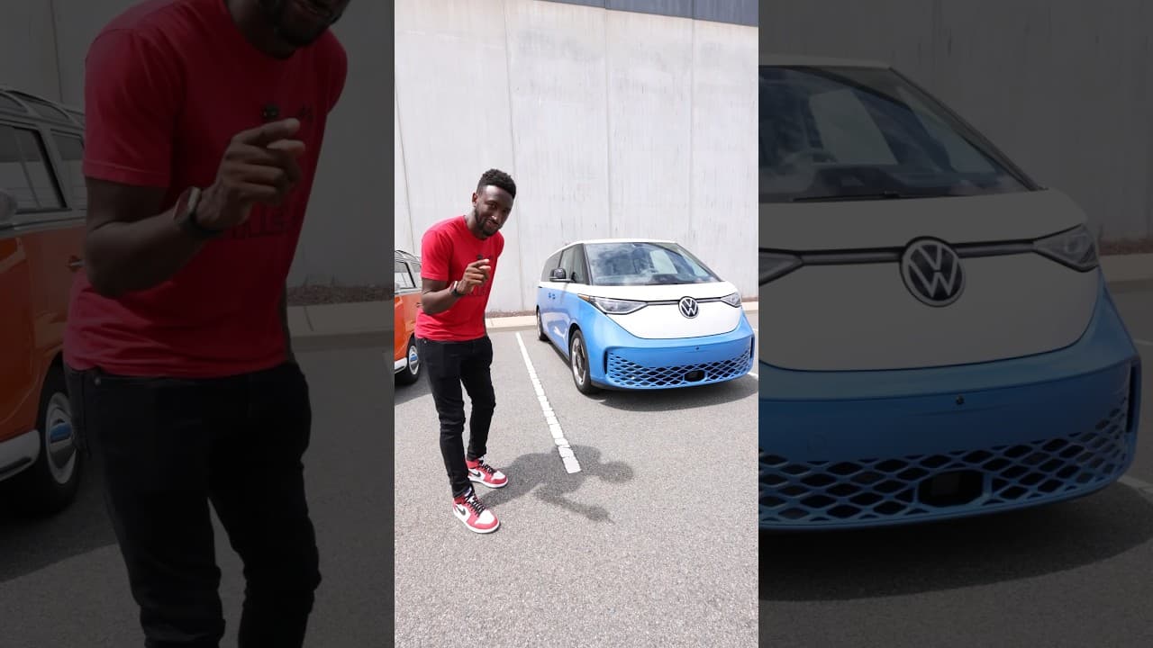 The Electric VW bus is LOADED