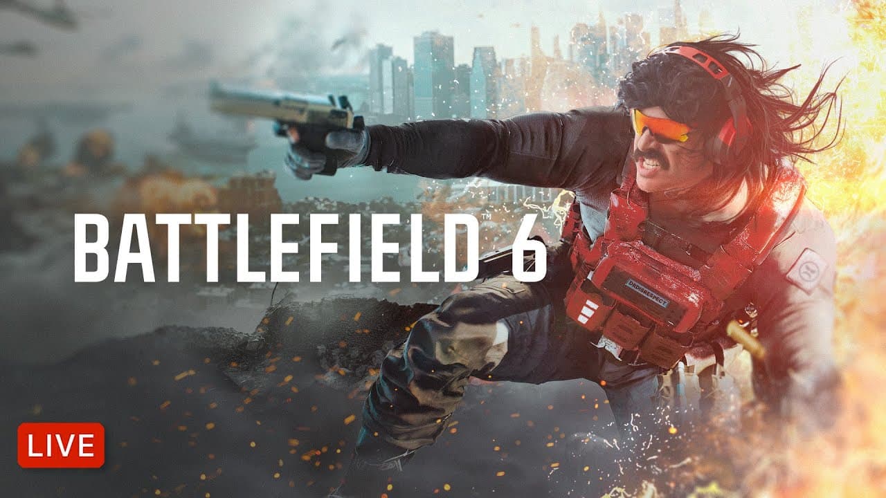 DR DISRESPECT - BATTLEFIELD 6 BETA LAUNCH DAY!