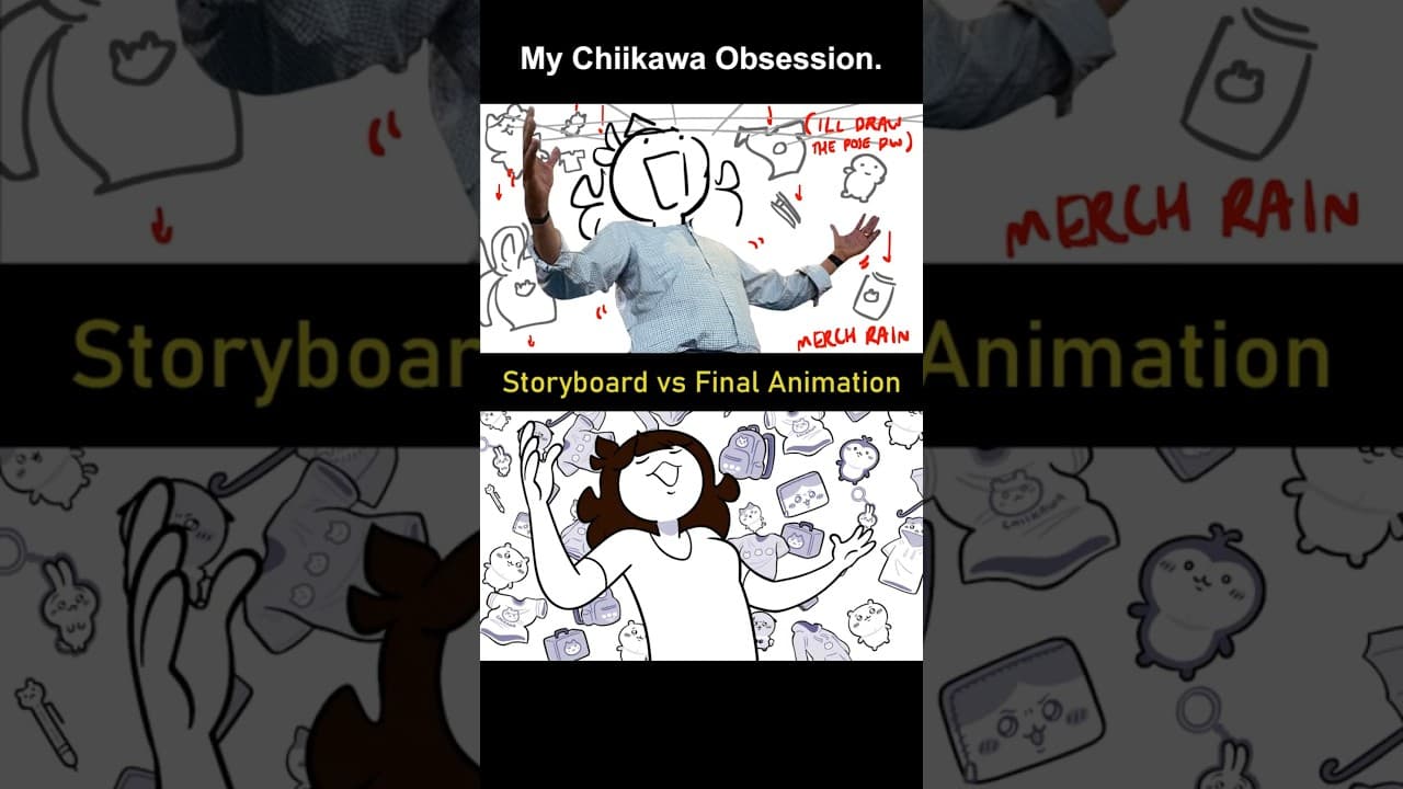 Storyboard vs Animation: My Chiikawa Obsession (shot 23)