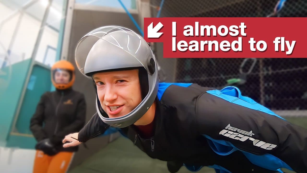 The world's only wingsuit tunnel