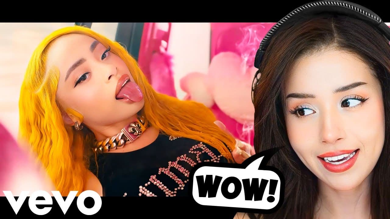 Pokimane Reacts to Ice Spice - Gimmie A Light (Official Music Video)