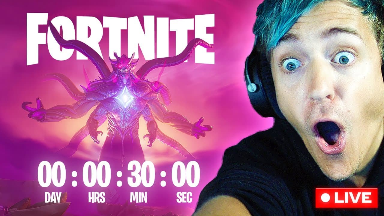 🔴 WATCHING FORNTITE CHAPTER 7 LIVE EVENT