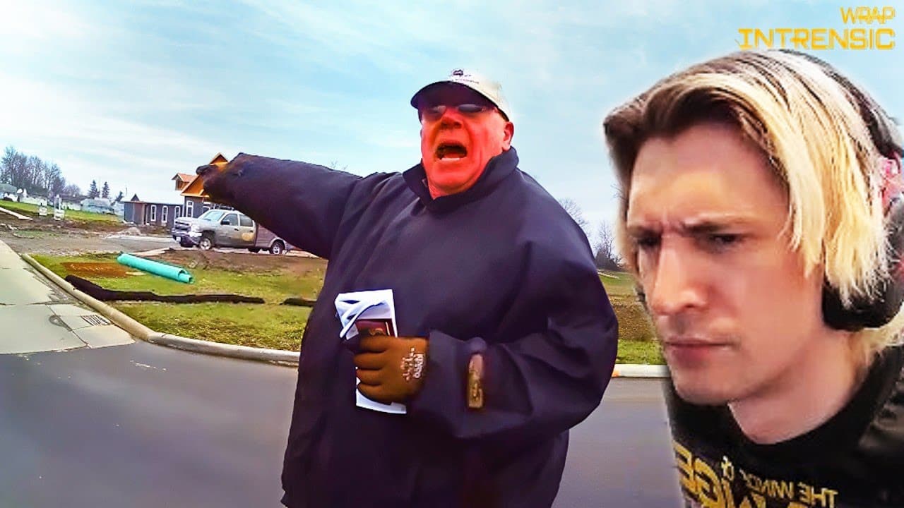 Street Preacher Thinks He's Above The Law | xQc Reacts