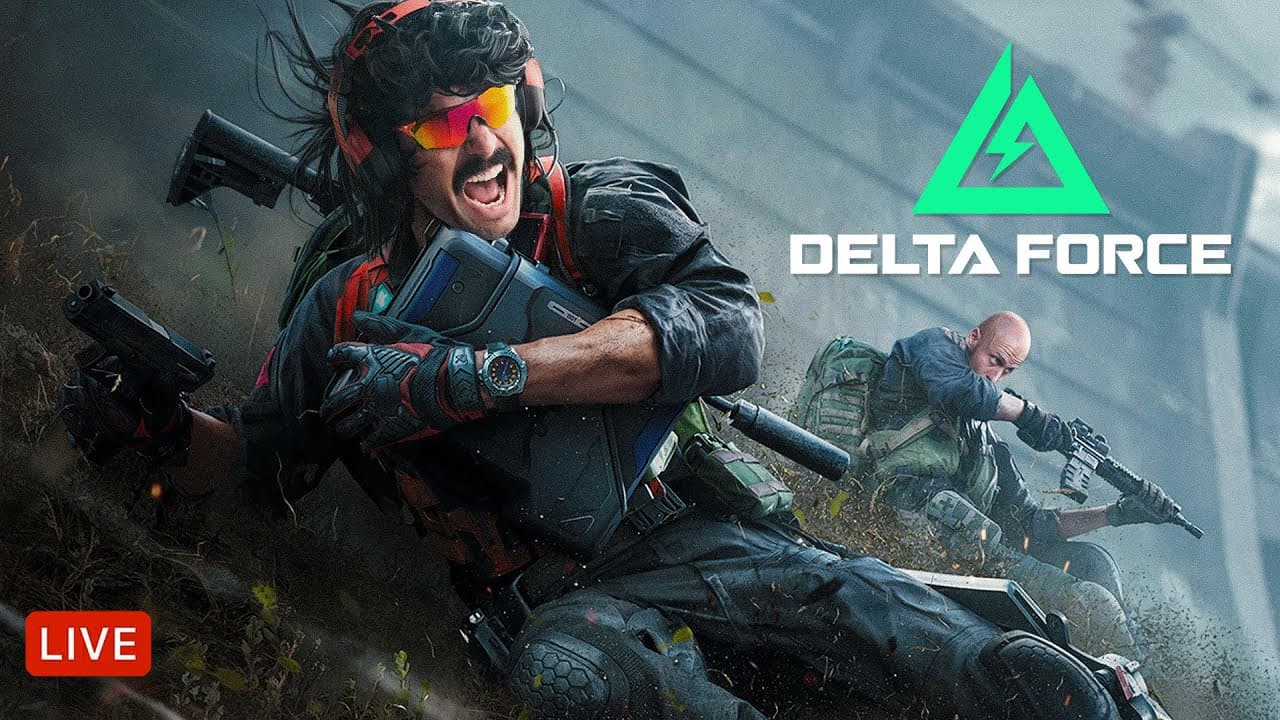 🔴LIVE - DR DISRESPECT - DELTA FORCE - ATTACK AND EXTRACT