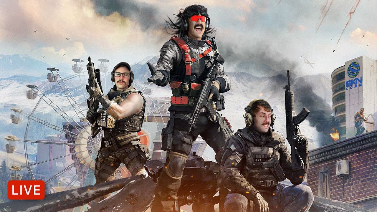 🔴LIVE - DR DISRESPECT - WARZONE VERDANSK - BLOOD, TEARS, WINS