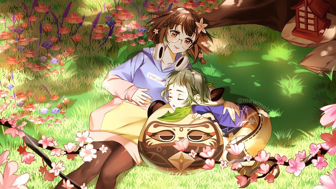 rolling for nahida / not feeling too hot :'D / genshin v3.2 #ad