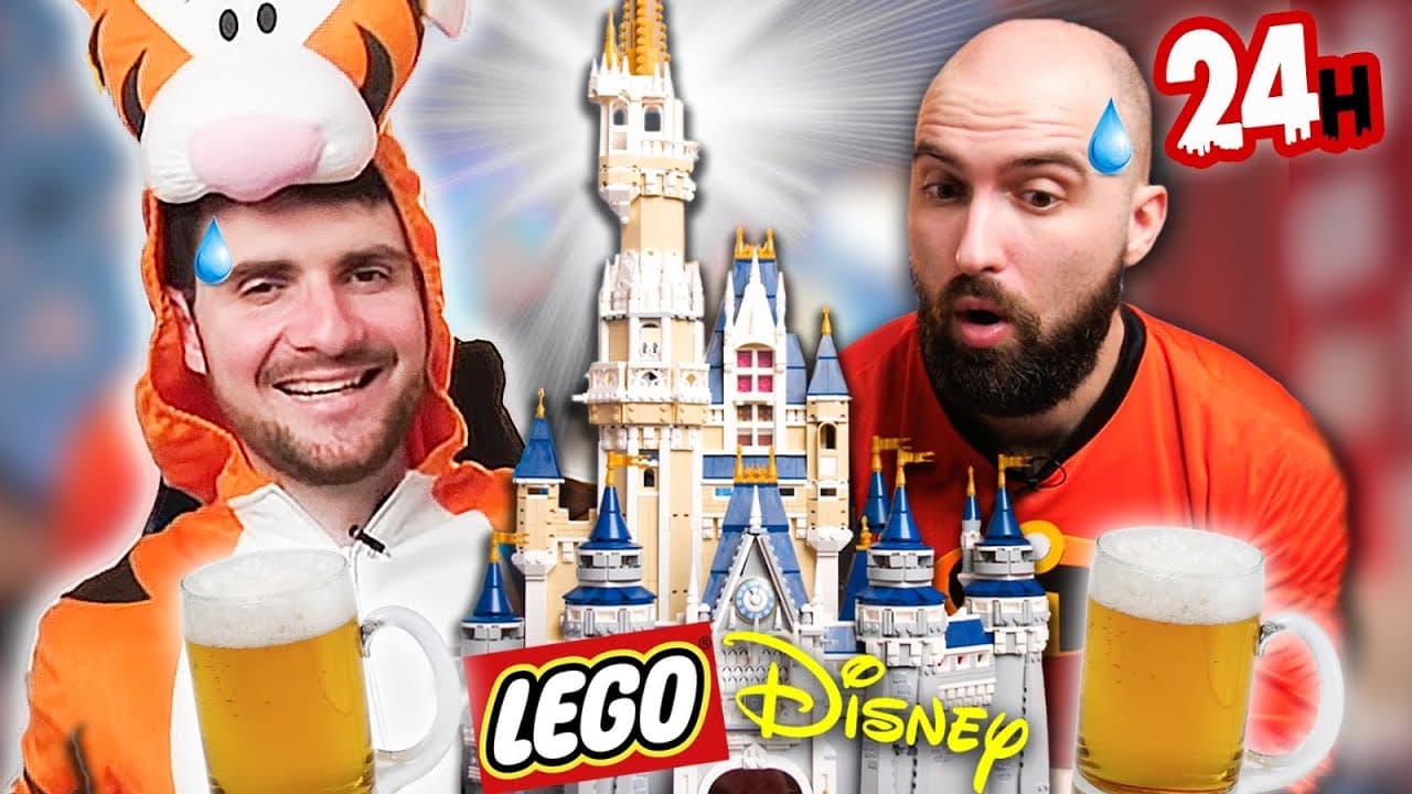 On a construit ce lego Disney sous alc*ol (24h sans dormir)(on a craqué)