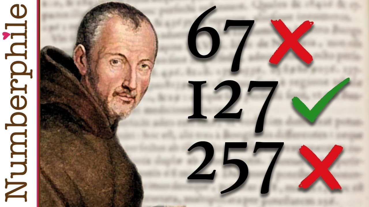 The Slightly Bungled Mersenne Prime Origin Story - Numberphile