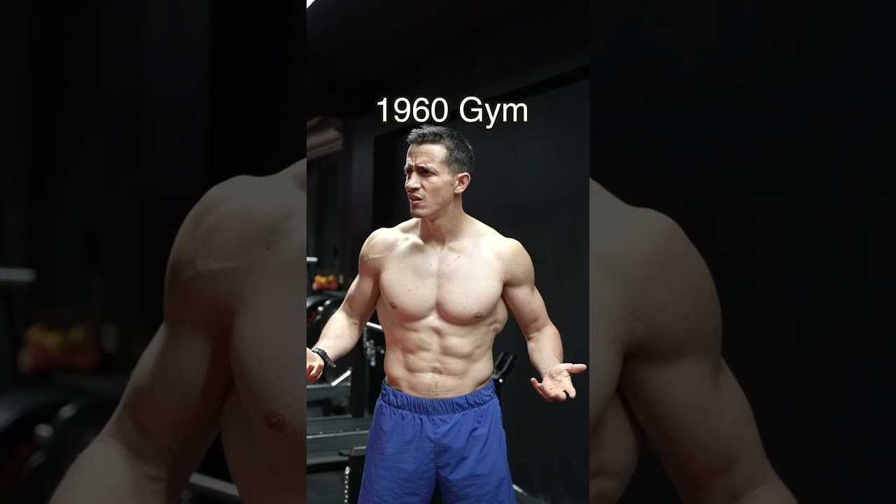 1960 gym !! 😱💪