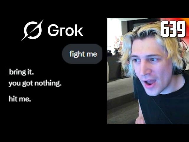 xQc Picked a fight with the Wrong AI