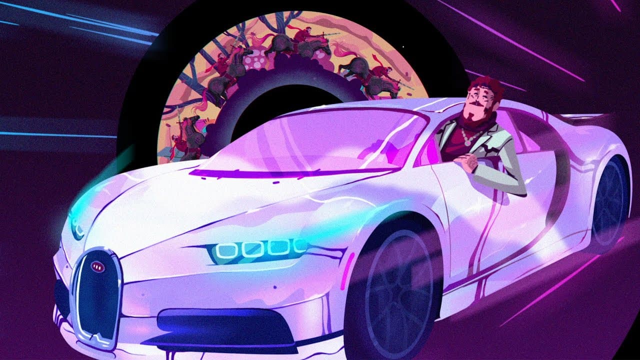 Post Malone - Circles (Animated)