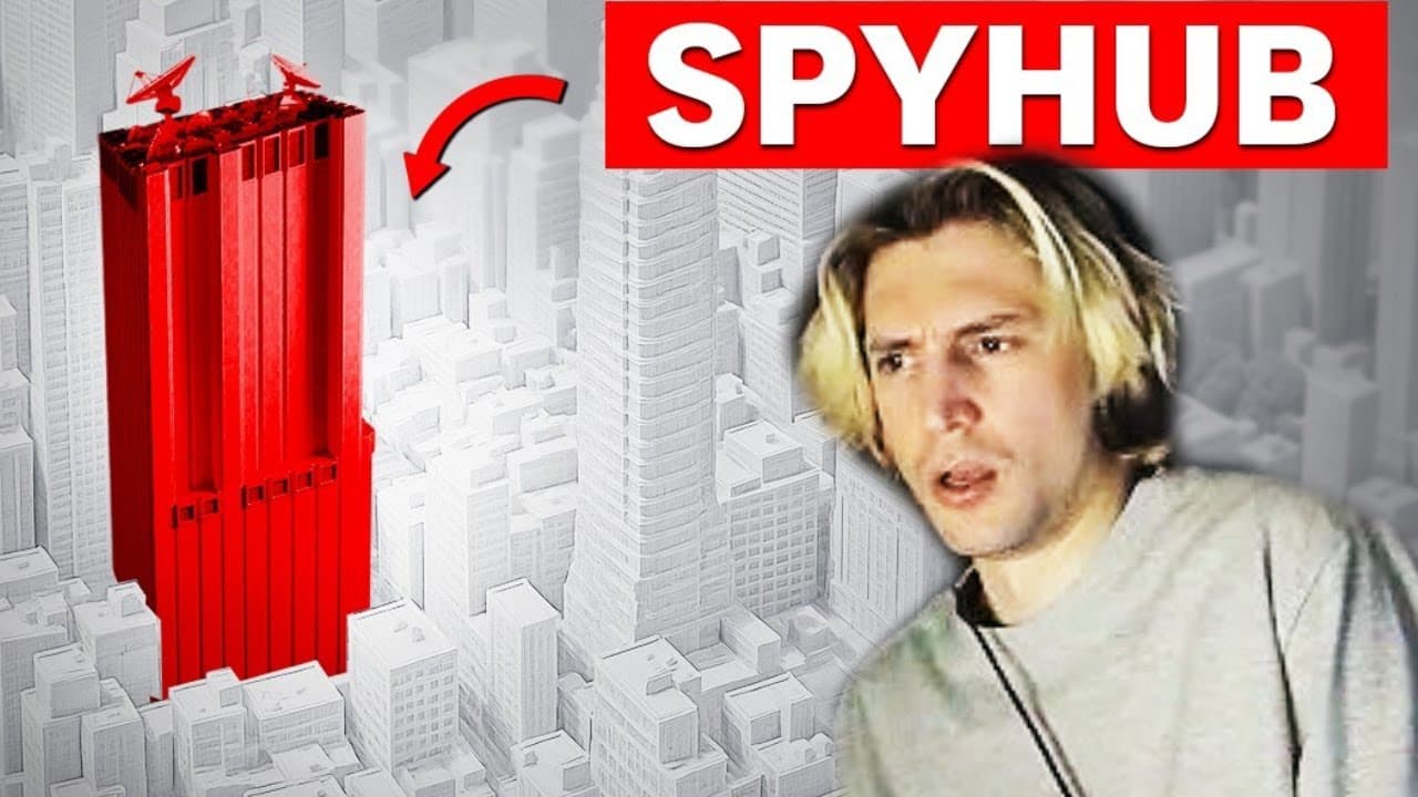 How an NSA Spyhub Works | xQc Reacts