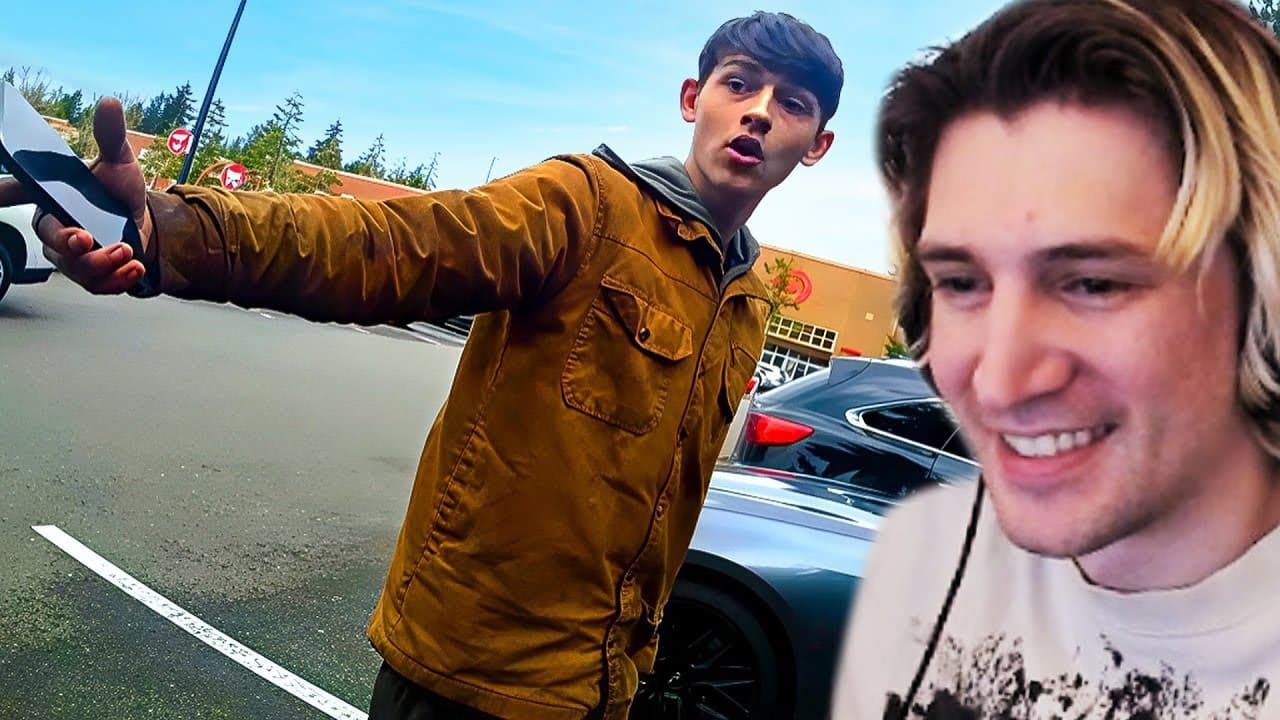 Cocky Teen Tries Outsmarting Cop, Fails Miserably | xQc Reacts