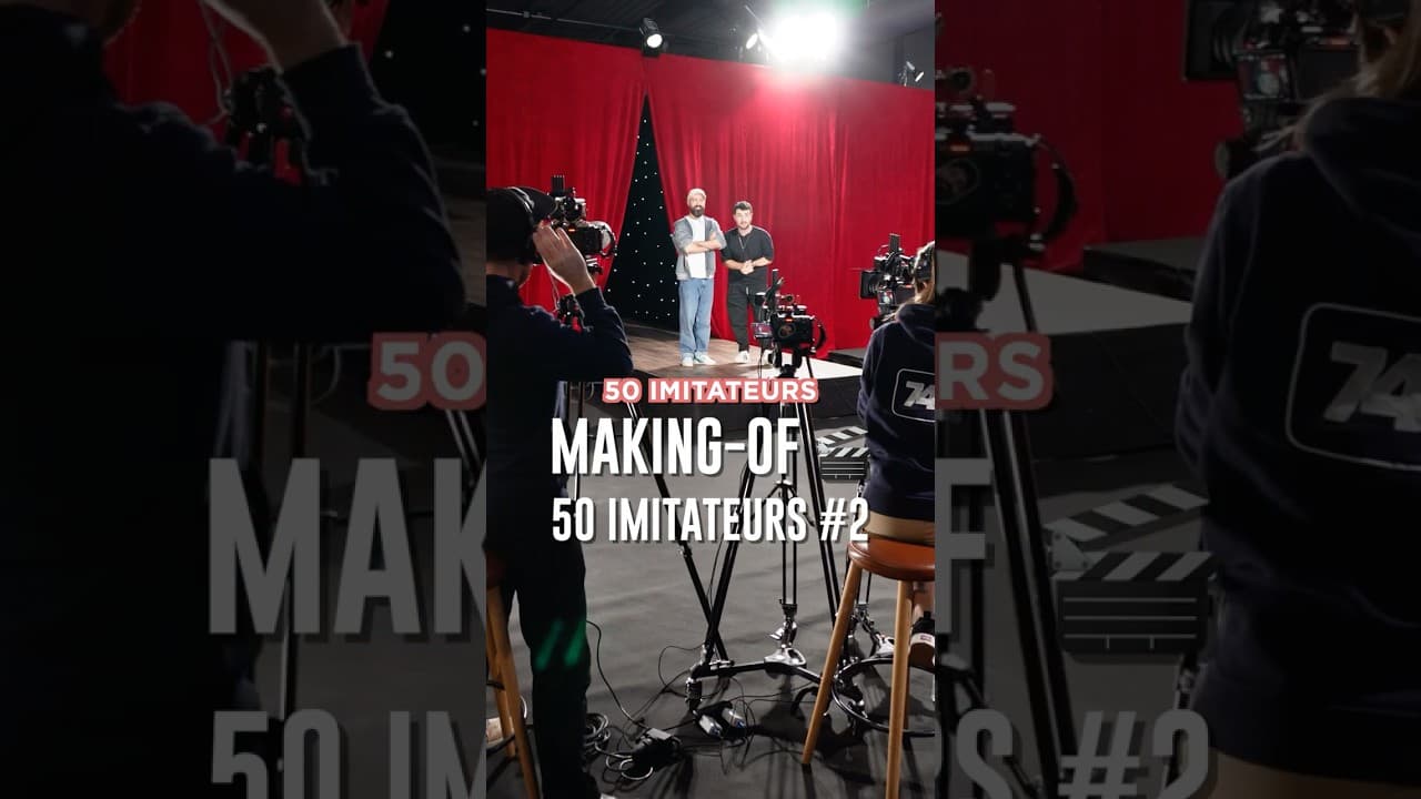 MAKING-OF 🎬 : On juge 50 imitateurs #2 avec Camille Combal