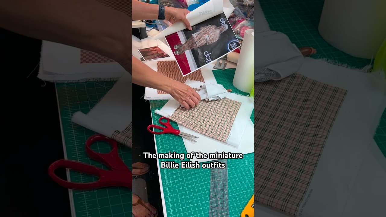 A peek into the making of the outfits in the “What Was I Made For?” music video.