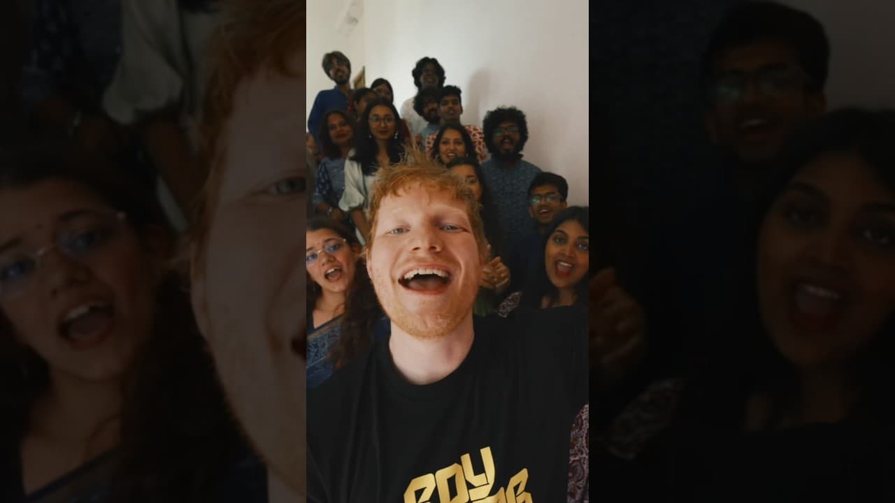 Sapphire in the stairwell. Out now x