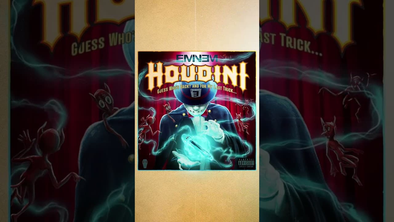 #HOUDINI 🎩 out now!